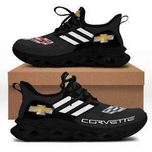CORVETTE RUNNING MAX SOUL SHOES, CORVETTE SNEAKERS, GIFT, CHEVROLET SHOES, DRIFT CAR SHOES EL484