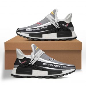 CORVETTE NMD HUMAN RACE SHOES, CORVETTE SNEAKERS, GIFT, CHEVROLET SHOES, DRIFT CAR SHOES WK313