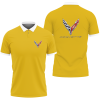 CORVETTE POLO T-SHIRT, VINTAGE CORVETTE, CHEVROLET, CORVETTE, SHIRT, DRIFT CAR WN882