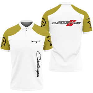 POLO TEE T-SHIRT, DODGE CHALLENGER, DODGE, RAM, DODGE LOGO CAR, SHIRT, DRIFT CAR NX52