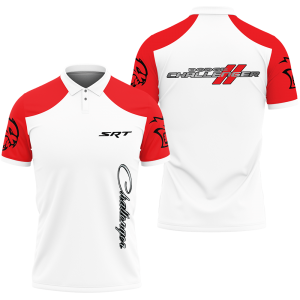 POLO TEE T-SHIRT, DODGE CHALLENGER, DODGE, RAM, DODGE LOGO CAR, SHIRT, DRIFT CAR NE22