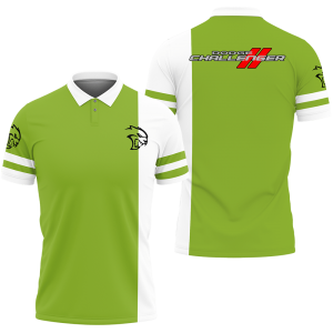 POLO TEE T-SHIRT, DODGE CHALLENGER, DODGE, RAM, DODGE LOGO CAR, SHIRT, DRIFT CAR UD11