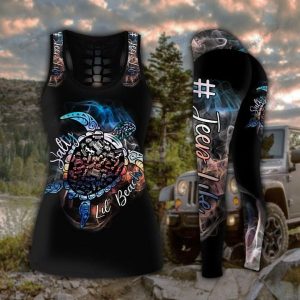 JEEP LIFE SALTY LIL BEACH LEGGING AND TANK TOP SET GC88
