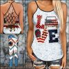 JEEP LOVE CRISS-CROSS TANKTOP AND LEGGING SET MQ84