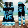 JEEP BEACH SUMMER LEGGING AND TANKTOP SET HK79
