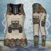 Jeep Mandala Legging And Tank Top Set Be84