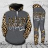 JEEPAHOLIC LEOPARD LEGGING AND HOODIE SET VW78