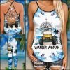 JEEP WANDER WOMAN CRISS-CROSS TANKTOP AND LEGGING SET AN39