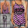 JEEP DON’T CARE CRISSCROSS TANKTOP AND LEGGING SET WT47