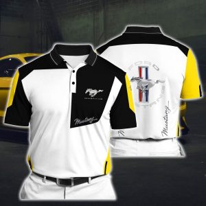 POLO T-SHIRT FORD MUSTANG OP19