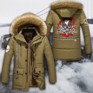PARKA JACKET CONVERTE, CHEVROLET PARKA JACKET, CORVETTE CLOTHING, RACING CLOTHING MR65