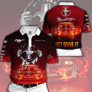 POLO T-SHIRT FORD MUSTANG KR36