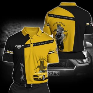POLO T-SHIRT FORD MUSTANG KF25