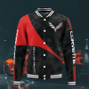 BASEBALL JERSEY CORVETTE, JERSEY CHEVROLET, CORVETTE CLOTHING, RACING JERSEY, DRIVING JERSEY WK52