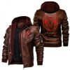 LEATHER JACKET DODGE, DODGE CHALLENGER CLOTHING, DODGE RAM SHIRT KW97
