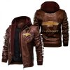 LEATHER JACKET CHEVROLET, CHEVROLET CLOTHING, LEATHER JACKET CAR GR81