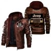 LEATHER JACKET JEEP GX86