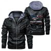 LEATHER JACKET FORD MUSTANG WN86
