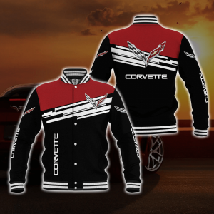 BASEBALL JERSEY CORVETTE, JERSEY CHEVROLET, CORVETTE CLOTHING, RACING JERSEY, DRIVING JERSEY WT74