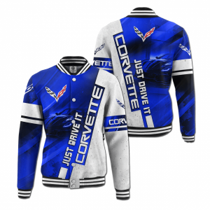 BASEBALL JERSEY CORVETTE, JERSEY CHEVROLET, CORVETTE CLOTHING, RACING JERSEY, DRIVING JERSEY YW76