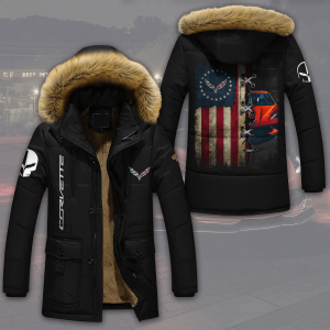 PARKA JACKET CONVERTE, CHEVROLET PARKA JACKET, CORVETTE CLOTHING, RACING CLOTHING WG25