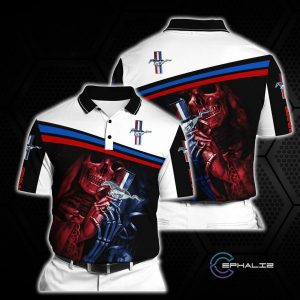 POLO T-SHIRT FORD MUSTANG KF29