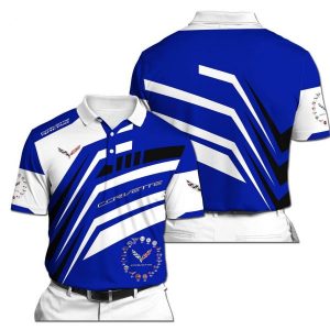 POLO T-SHIRT CORVETTE, CHEVROLET CLOTHING, CORVETTE SHIRT, CORVETTE GIFT, DRIVING SHIRT NE89