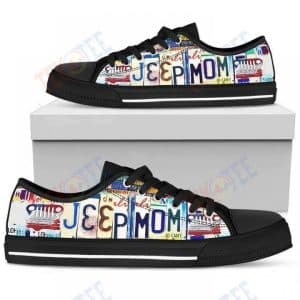 MENS WOMENS JEEP MOM LOW TOP SHOES CUSTOM PRINT FOOTWEAR CONVERS SNEAKERS TMT797