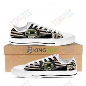 MENS WOMENS JEEP CHRISTMAS LOW TOP SHOES CUSTOM PRINT FOOTWEAR CONVERSE SNEAKERS TMT725