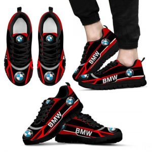 3D PRINTED BMW TTT-NH SNEAKERS FOR MEN & WOMEN VER2 (RED)