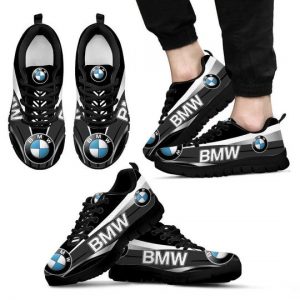 3D PRINTED BMW TTT-HL SNEAKERS FOR MEN & WOMEN VER1 (BLACK)