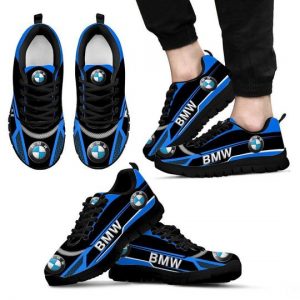 3D PRINTED BMW TTT-NH SNEAKERS FOR MEN & WOMEN VER2 (BLUE)