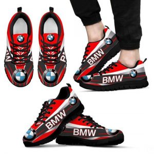 3D PRINTED BMW TTT-HL SNEAKERS FOR MEN & WOMEN VER1 (RED)