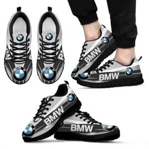 3D PRINTED BMW TTT-HL SNEAKERS FOR MEN & WOMEN VER1 (GREY)