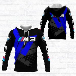 3D ALL OVER PRINTED BMW M3 LPH-HL SHIRTS VER 2 (BLUE)