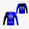 3D ALL OVER PRINTED NISSAN TTT-HL SHIRTS VER 4 (BLUE)