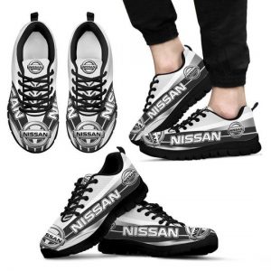 3D PRINTED NISSAN TTT-HL SNEAKERS FOR MEN & WOMEN VER1 (GREY)