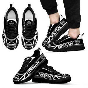 3D PRINTED NISSAN TTT-HA SNEAKERS FOR MEN & WOMEN VER2 (WHITE)