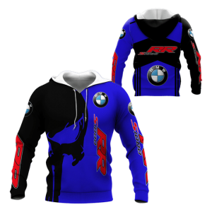 3D ALL OVER PRINTED BMW S1000RR TTT-LT SHIRTS VER 2 (BLUE)