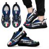 3D PRINTED PIAGGIO VESPA NCT-HL SNEAKERS VER 1 FOR MEN & WOMEN (DARK BLUE)