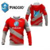 3D ALL OVER PRINTED PIAGGIO NCT-HL SHIRTS VER 3 (RED)