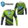 3D ALL OVER PRINTED PIAGGIO NCT-HL SHIRTS VER 3 (GREEN)