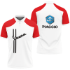 3D PRINTED PIAGGIO VESPA NCT-VA POLO SHIRT VER 1 (RED)