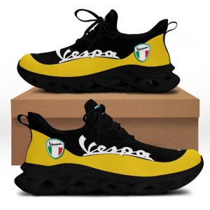 PIAGGIO VESPA NCT-NH BS RUNNING SHOES VER 2 (YELLOW)