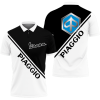 3D PRINTED PIAGGIO VESPA NCT-HT POLO SHIRT VER 2 (BLACK)