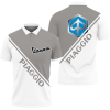 3D PRINTED PIAGGIO VESPA NCT-HT POLO SHIRT VER 2 (GREY)