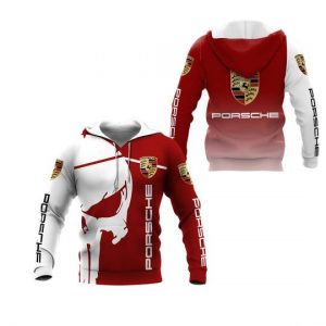 3D ALL OVER PRINTED PORSCHE LPH-NH SHIRTS VER 1 (RED)