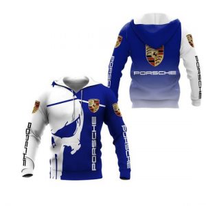3D ALL OVER PRINTED PORSCHE LPH-NH SHIRTS VER 1 (BLUE)