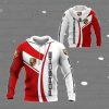 3D ALL OVER PRINTED PORSCHE LPH-HT SHIRTS VER5 (RED&WHITE)