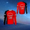 3D All Over Printed Man Truck & Bus Ttt-Va Shirts Ver 1 (Red)